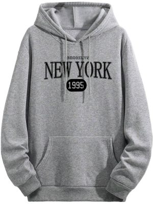 SOLY HUX Graphic Hoodies for Men with Pocket