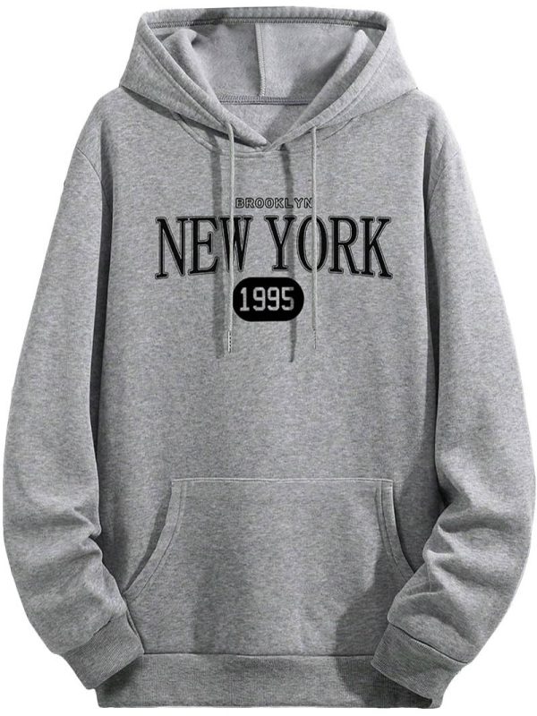 SOLY HUX Graphic Hoodies for Men with Pocket